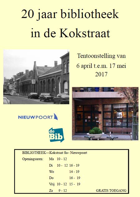 affiche 20 jaar bibliotheek